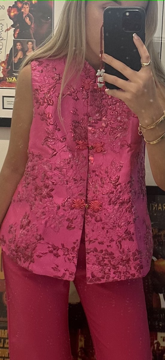 Pink Vintage Top