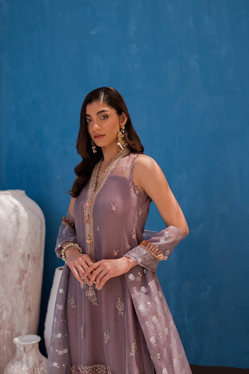 Lilac Shalwar Kameez