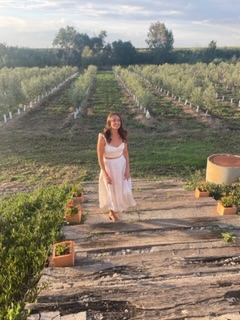 White Reformation linen two piece