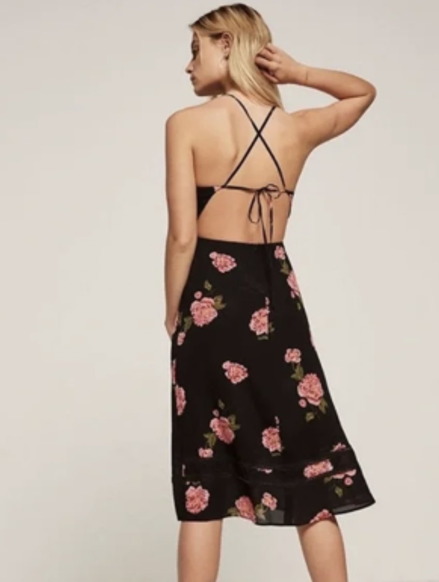 REFORMATION Floral Patterned Dress
