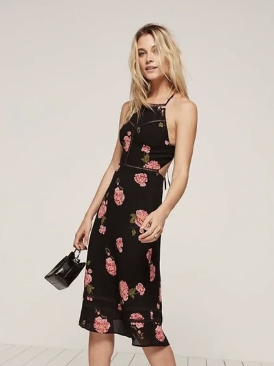 REFORMATION Floral Patterned Dress