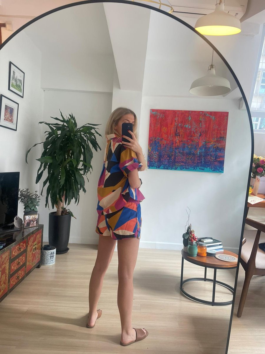 Sezane Multicoloured Shorts Co-Ord