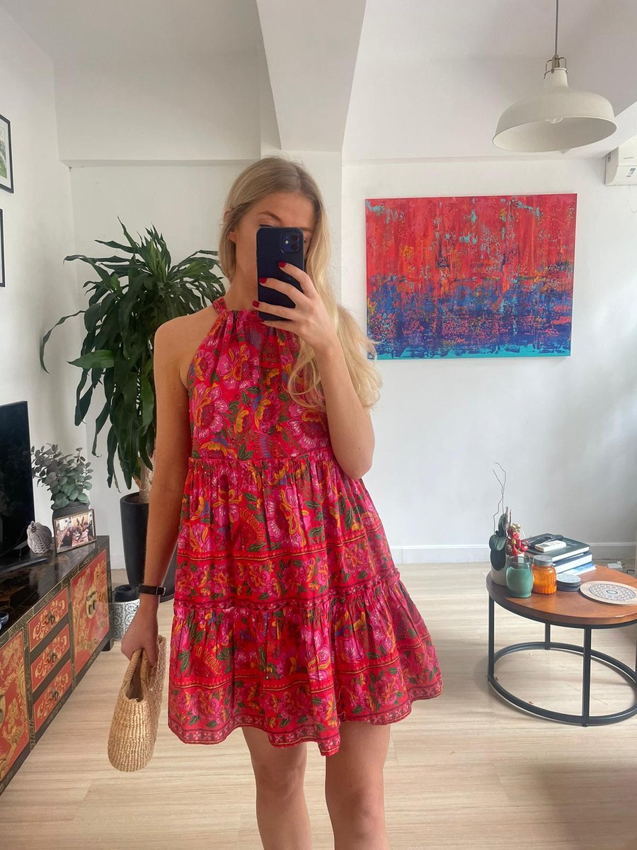 Sezane x Farm Rio Gabriela Short Dress