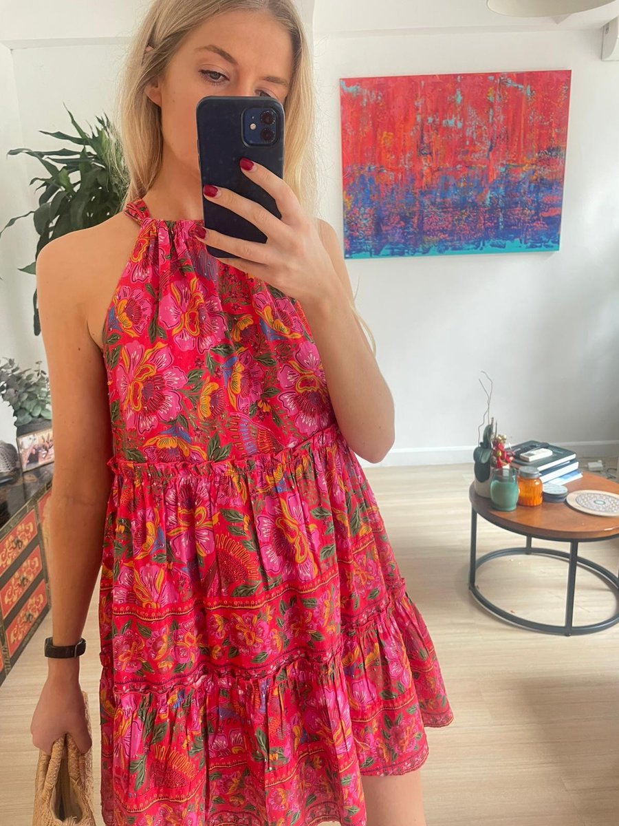 Sezane x Farm Rio Gabriela Short Dress