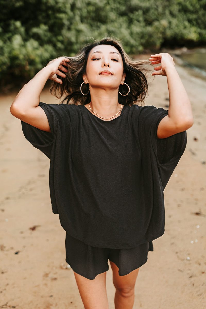 MAXI TEE BLACK