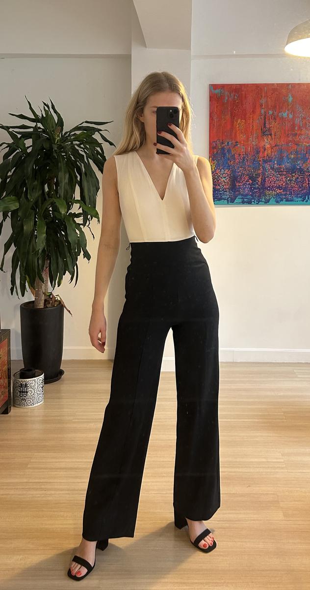 Narciso Rodriguez Black & White Jumpsuit