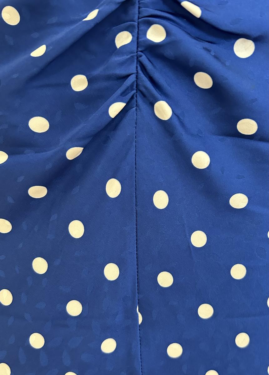 Self Portrait Blue Polka Dot Dress