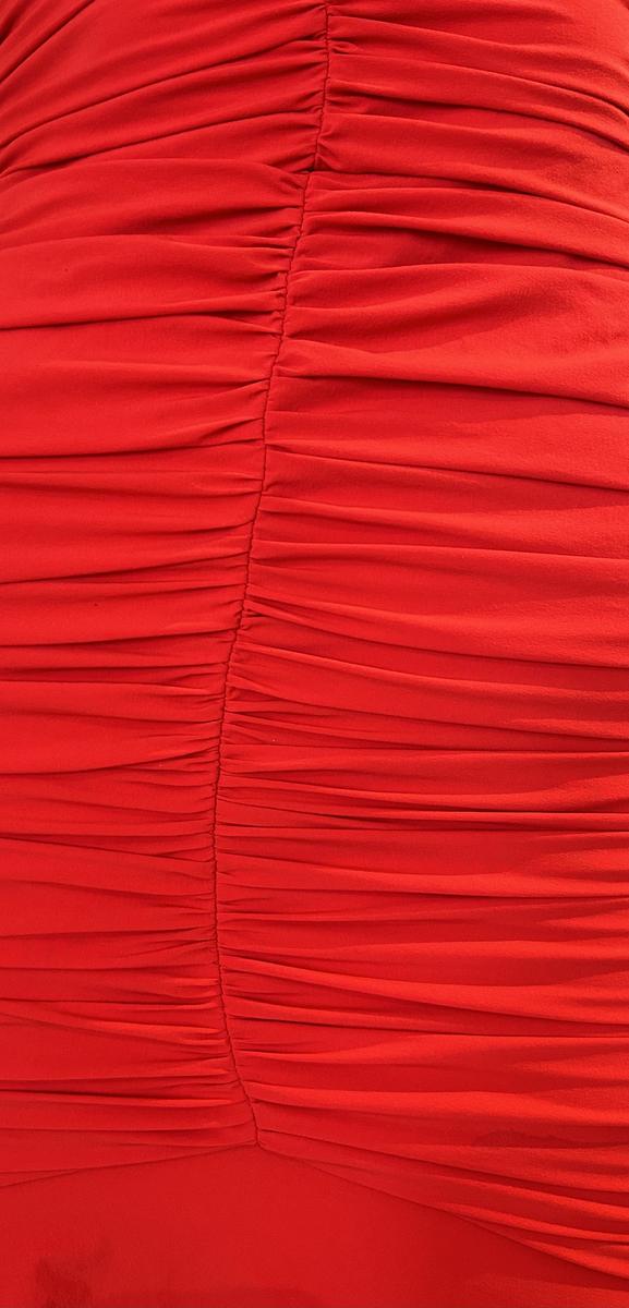 Rebecca Vallance Red Midi Dress