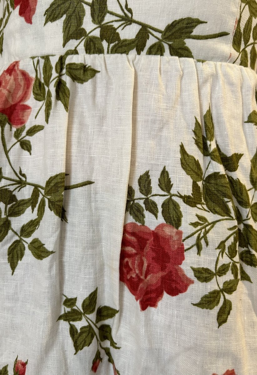 Reformation White Flower Dress