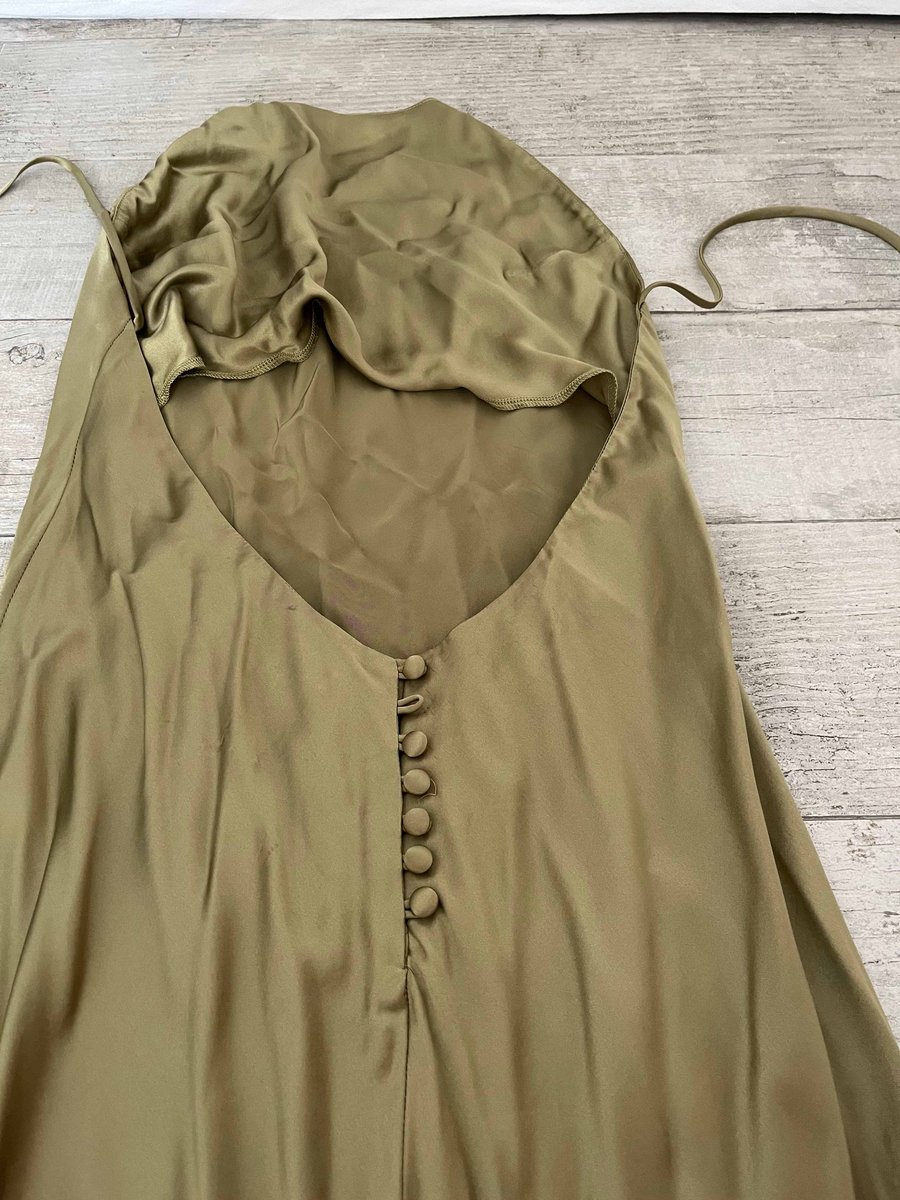 Jeany Dress - Olive Oil