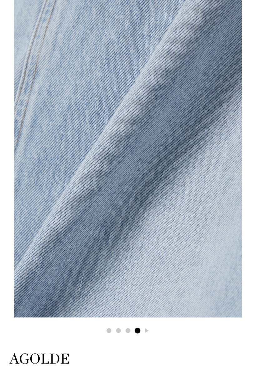 Agolde Denim Maxi Skirt