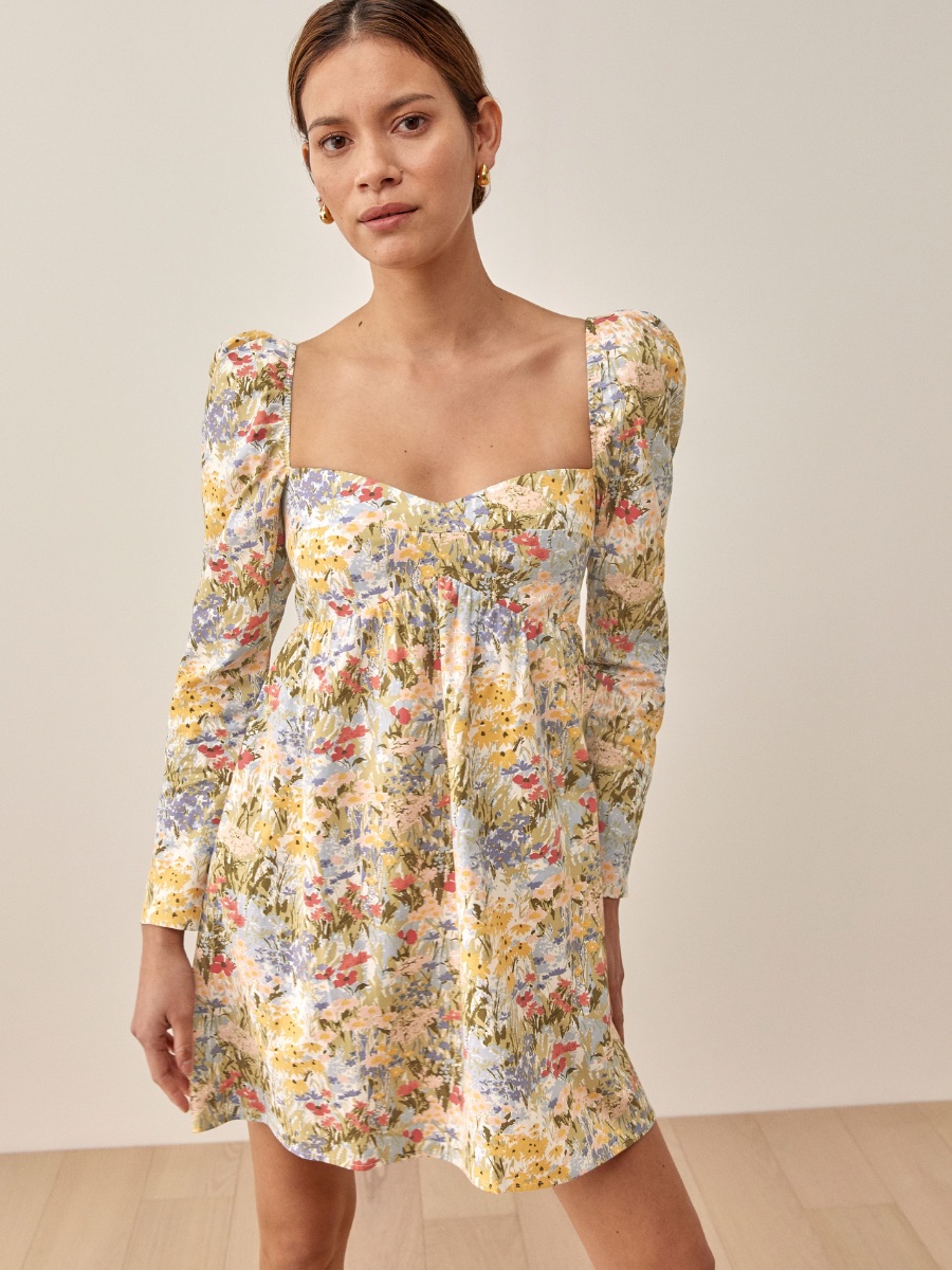 Reformation Floral Dress