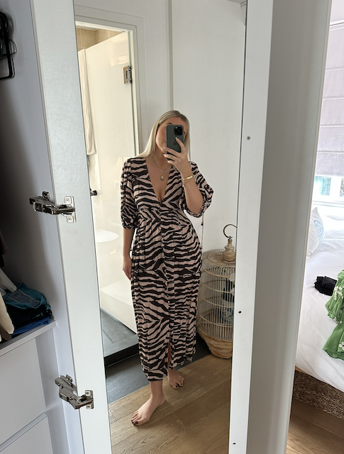 Zimmermann Zebra Beach Dress