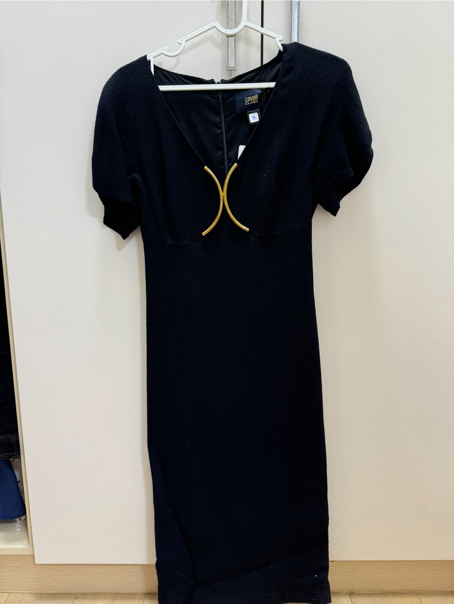 JUST CAVALLI BLACK DRESS