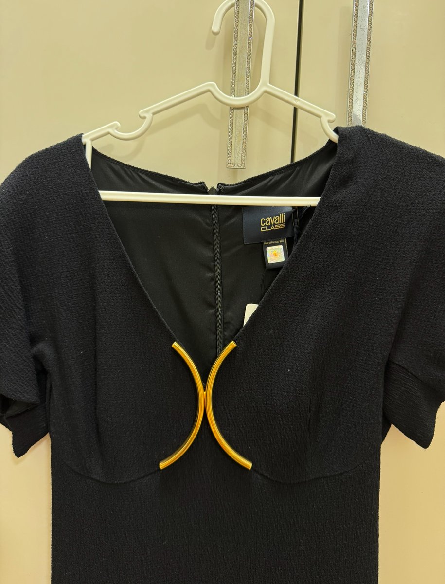 JUST CAVALLI BLACK DRESS