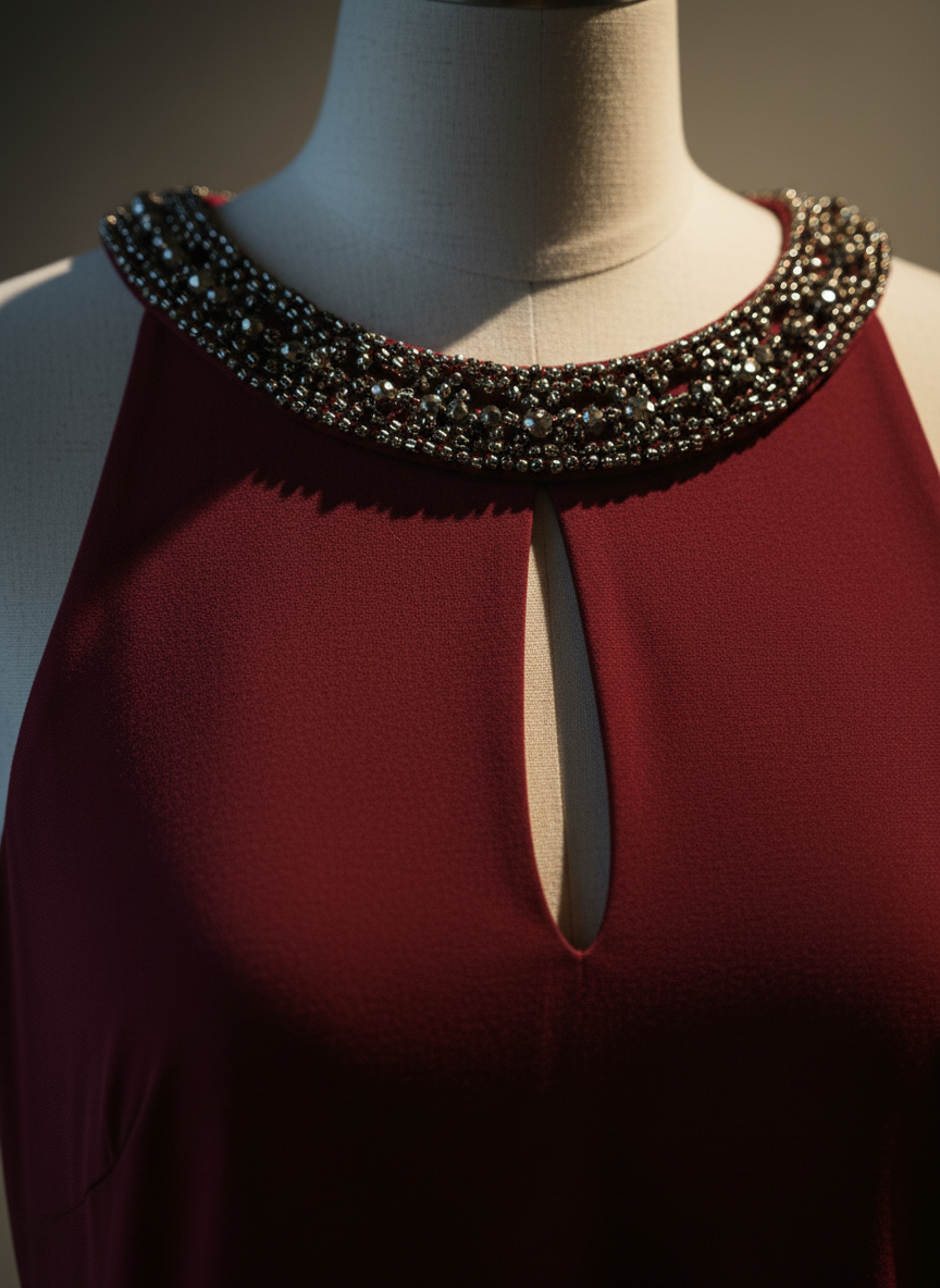Ralph Lauren Long Red Dress