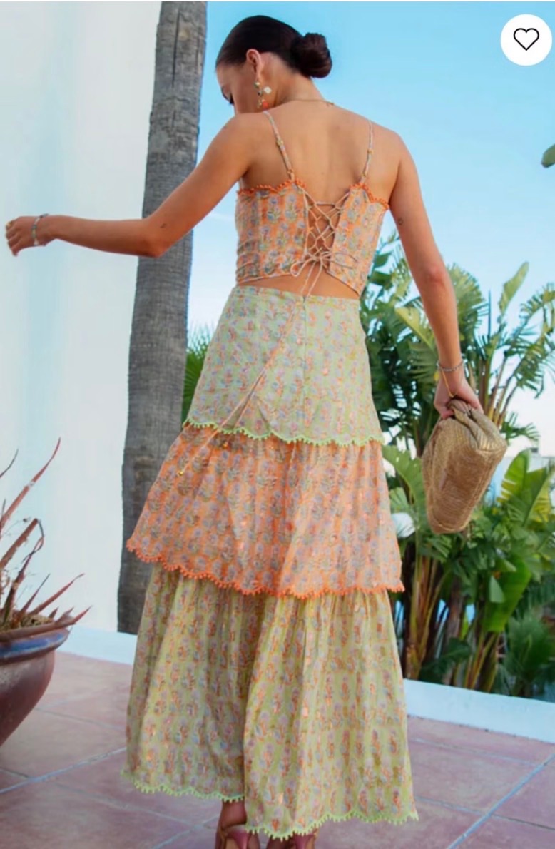 Never Fully Dressed Peony Midi Dress