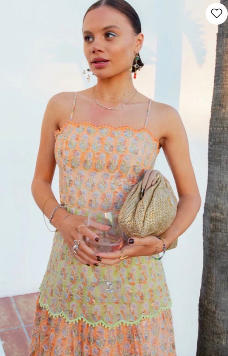 Never Fully Dressed Peony Midi Dress