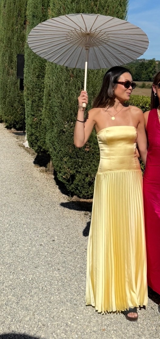 Abercrombie & Fitch Yellow Maxi Dress