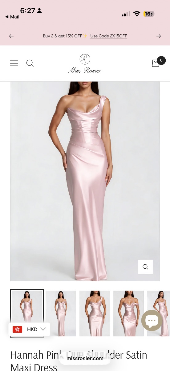 Miss Rosier gown