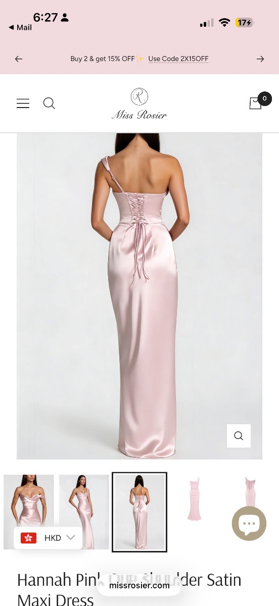 Miss Rosier gown