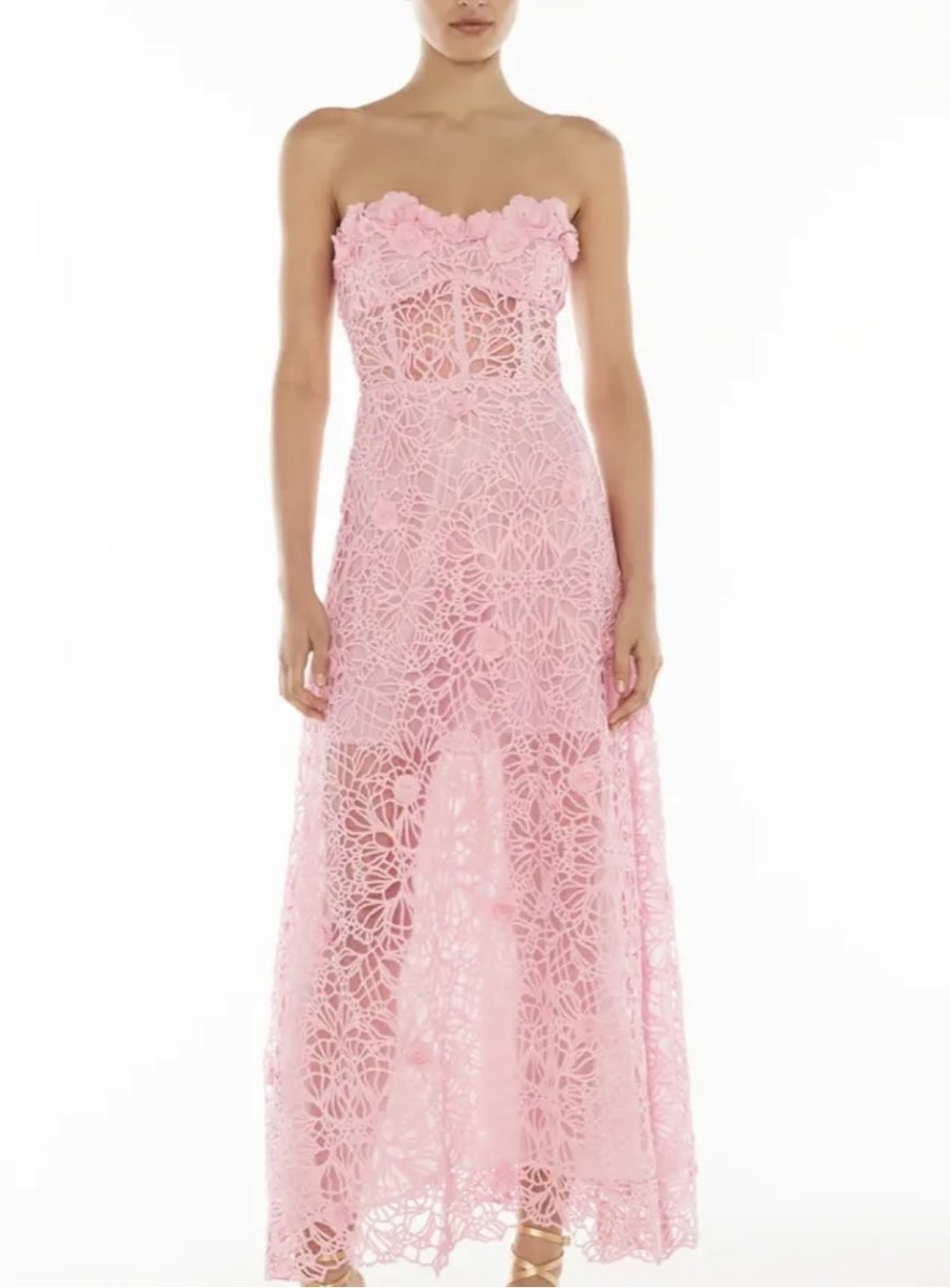 Manning Cartell Pink Lace Dress