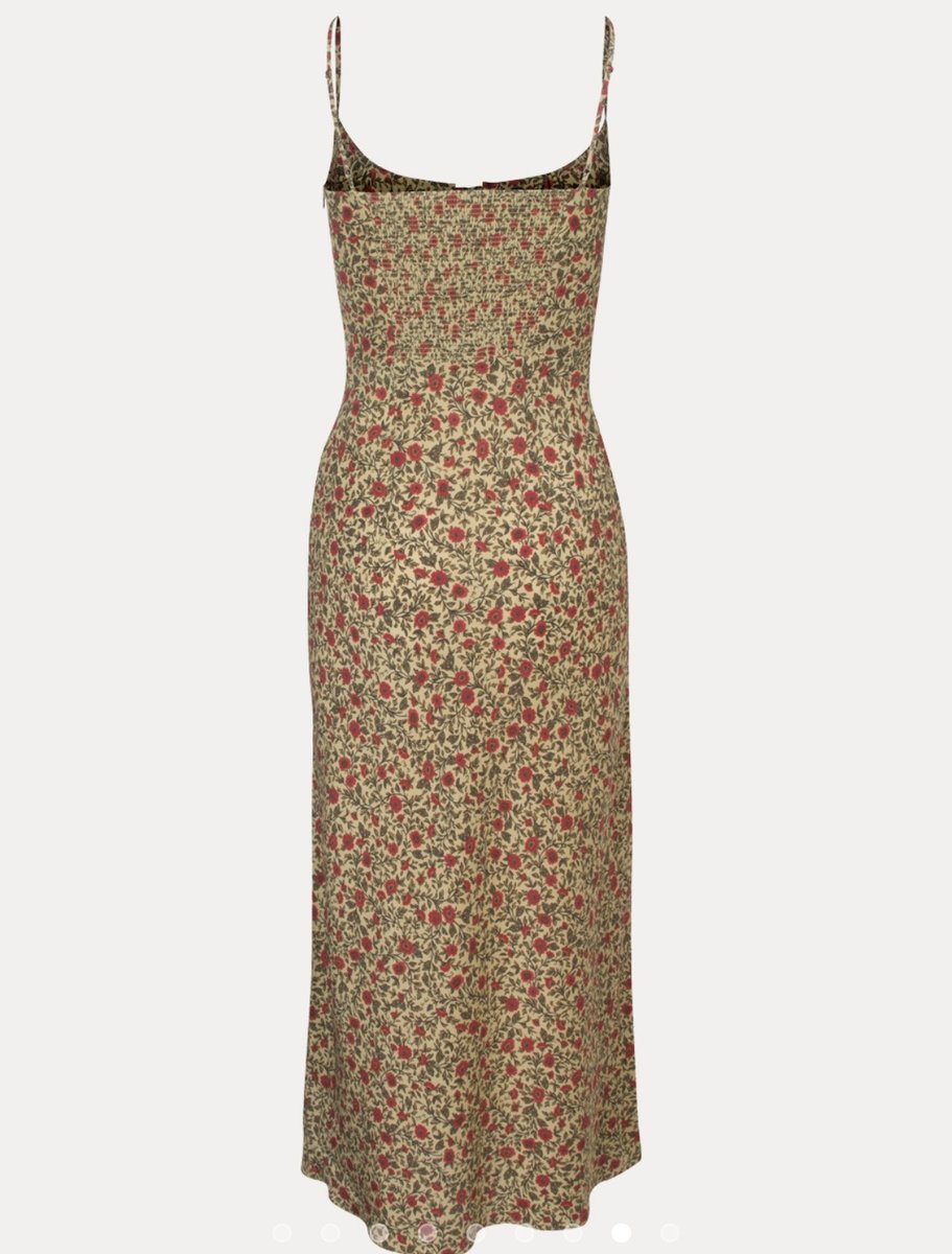 Realisation Par Floral Midi Dress
