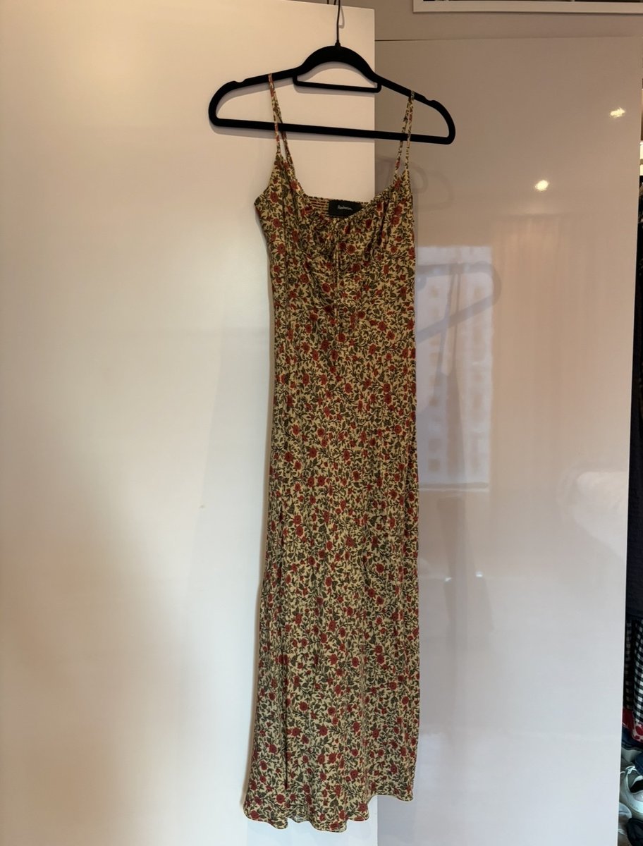 Realisation Par Floral Midi Dress