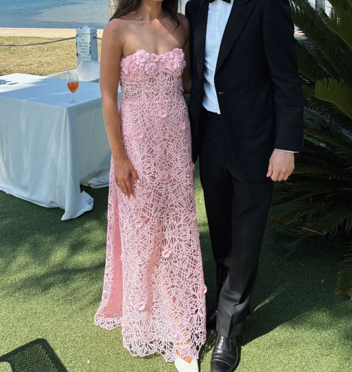 Manning Cartell Pink Lace Dress