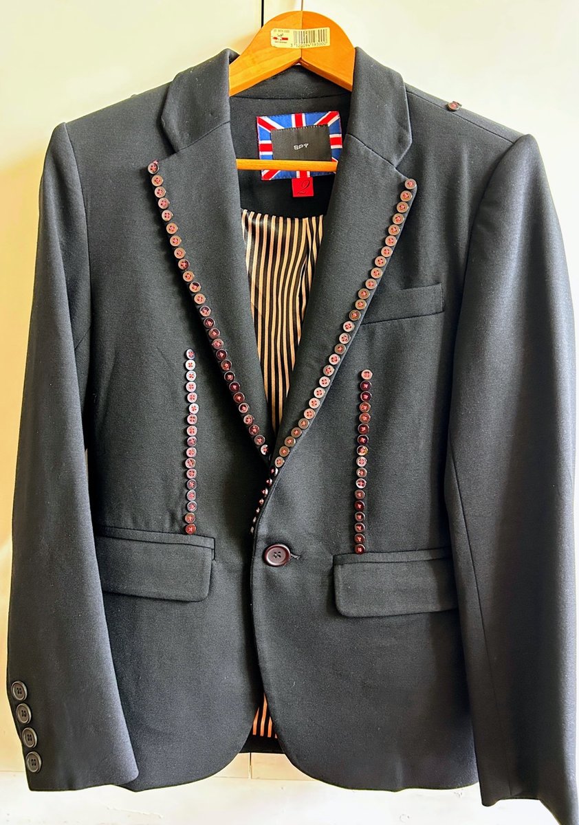 Spy by Henry Lau embellished blazer