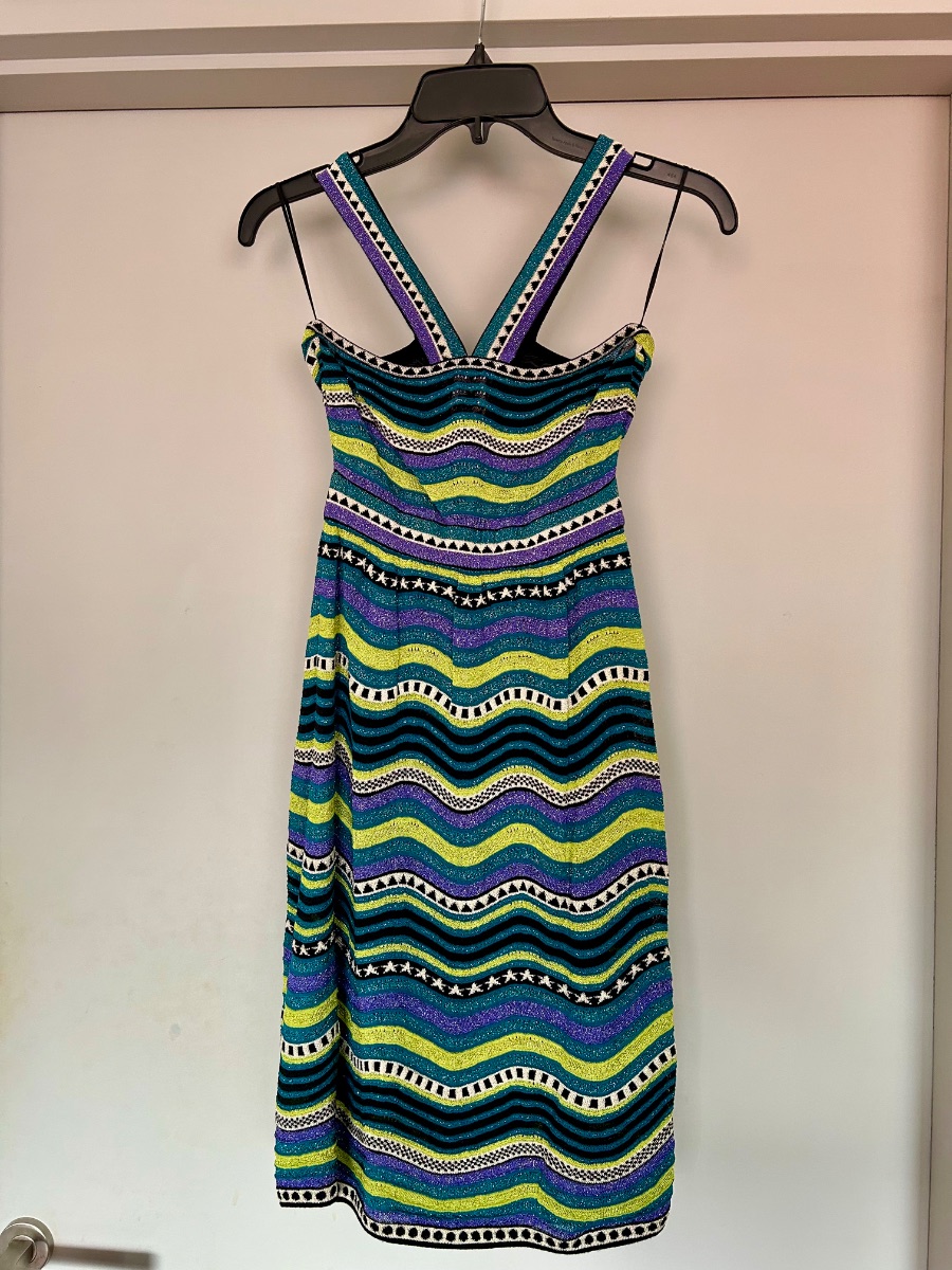 Missoni Geometric Patterned Knit Dress