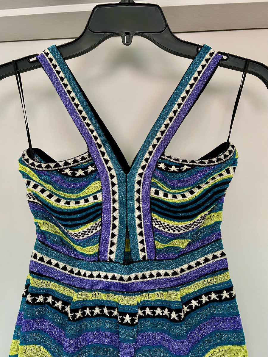 Missoni Geometric Patterned Knit Dress
