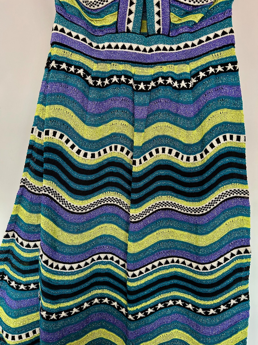 Missoni Geometric Patterned Knit Dress