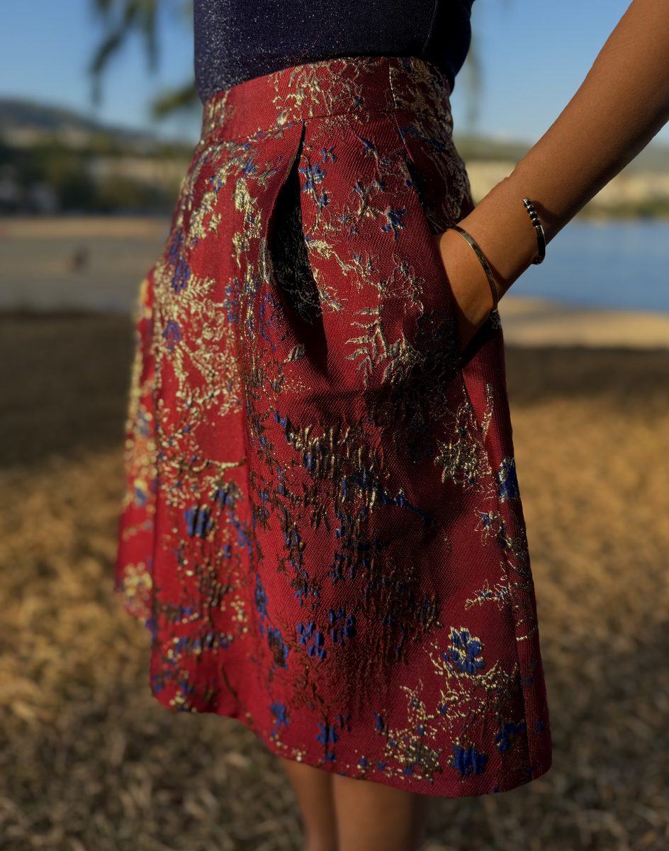 SAN FRANCISCO SKIRT SHORT LENGTH RED