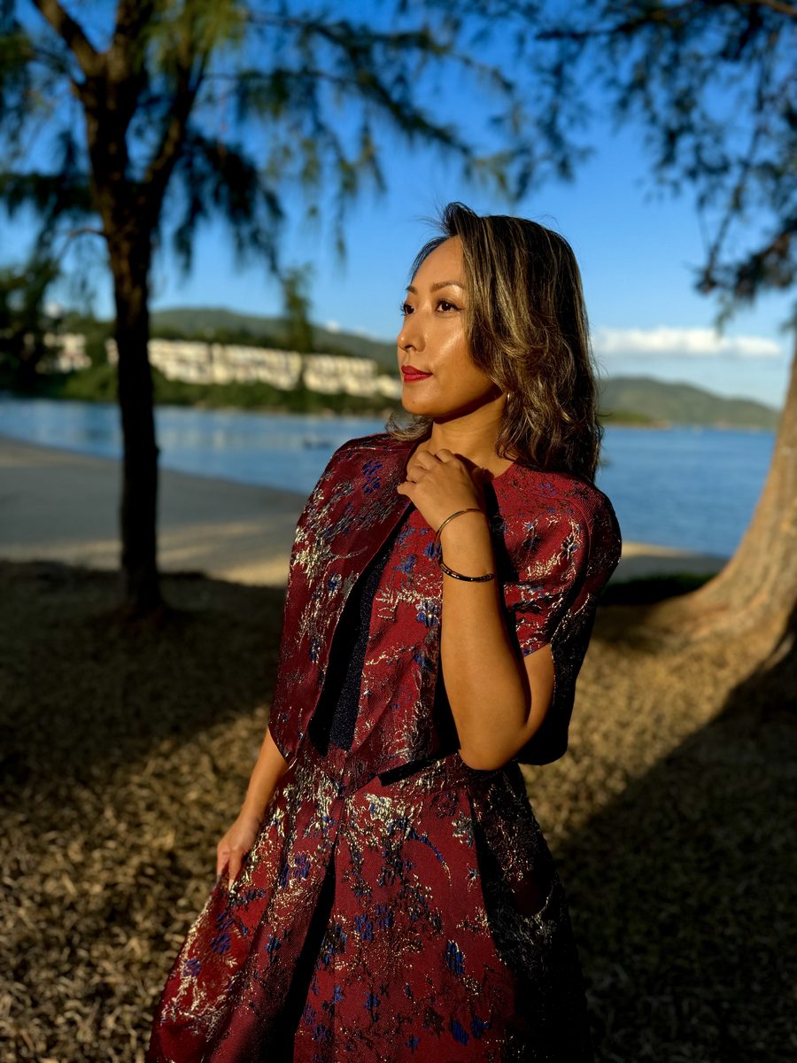 SAN FRANCISCO SKIRT 3/4 LENGTH BORDEAUX