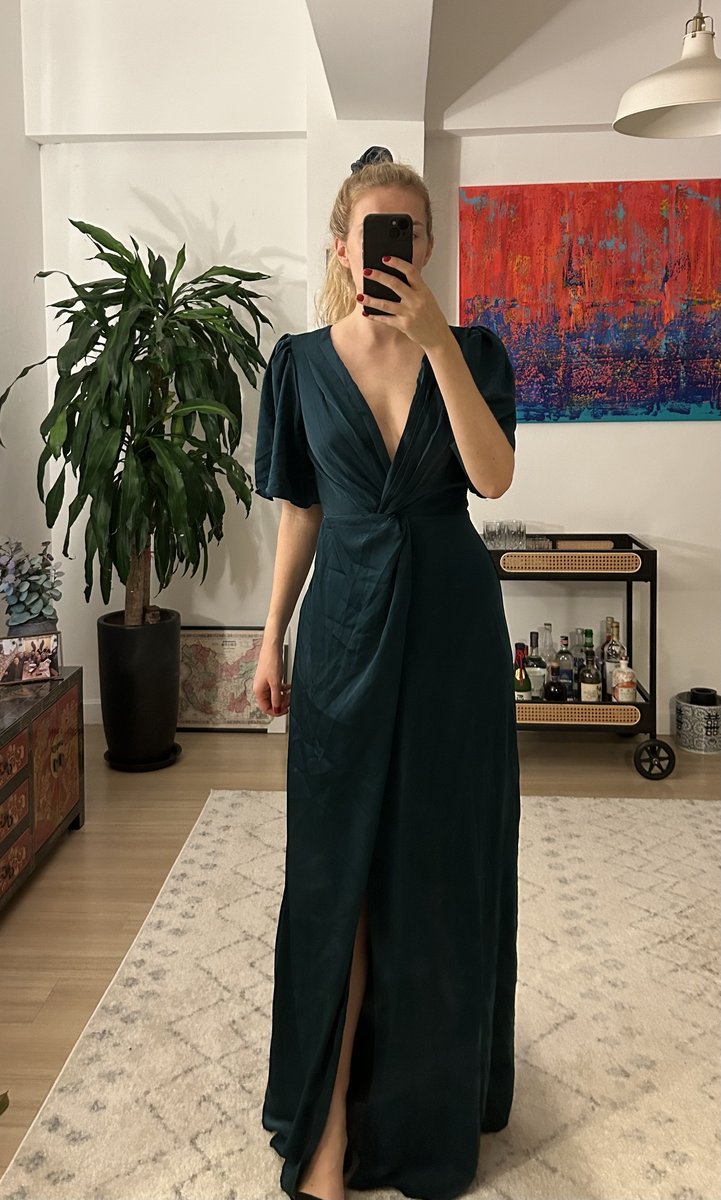 Green Evening Dress