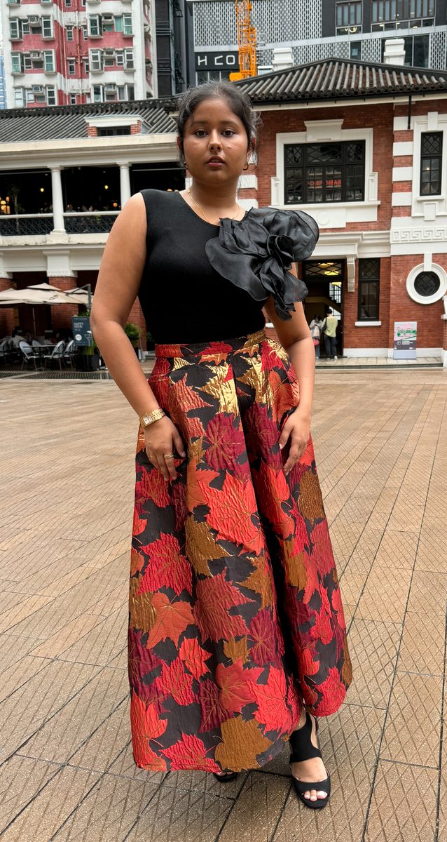 SAN FRANCISCO SKIRT LONG LENGTH READ LEAF