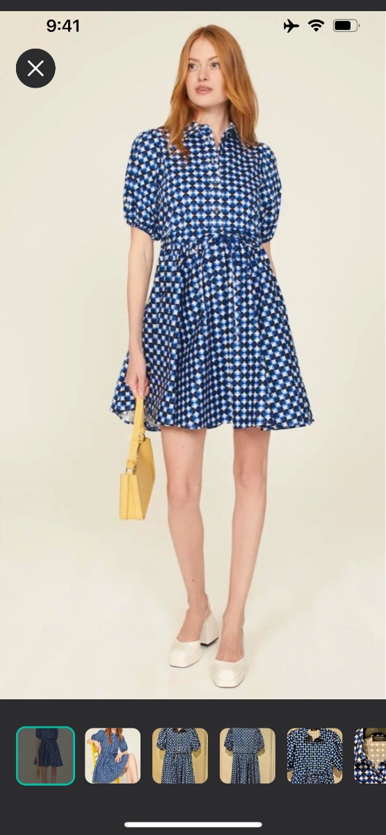 Kate Spade Geometric Print Dress