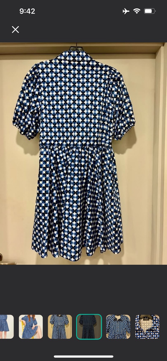 Kate Spade Geometric Print Dress