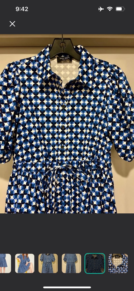 Kate Spade Geometric Print Dress