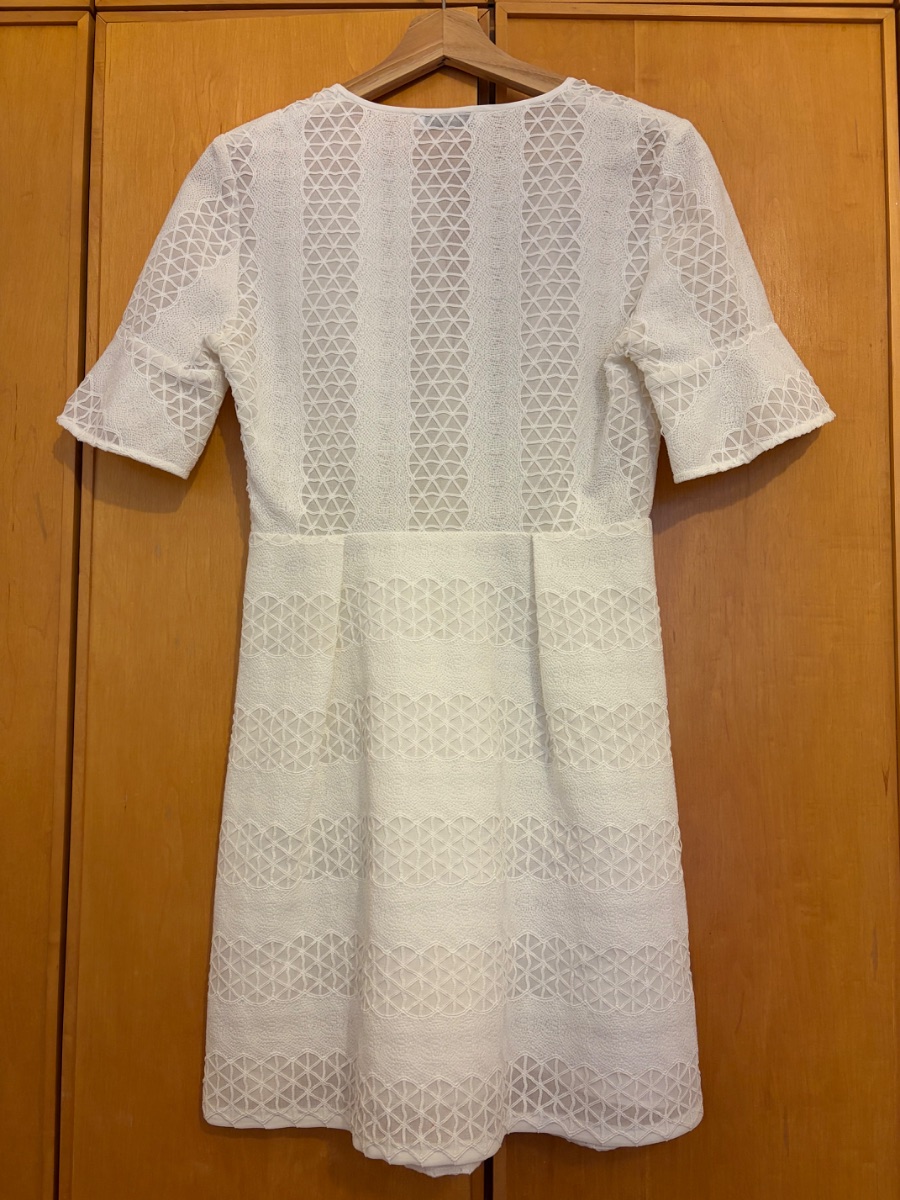 Sandro White Dress