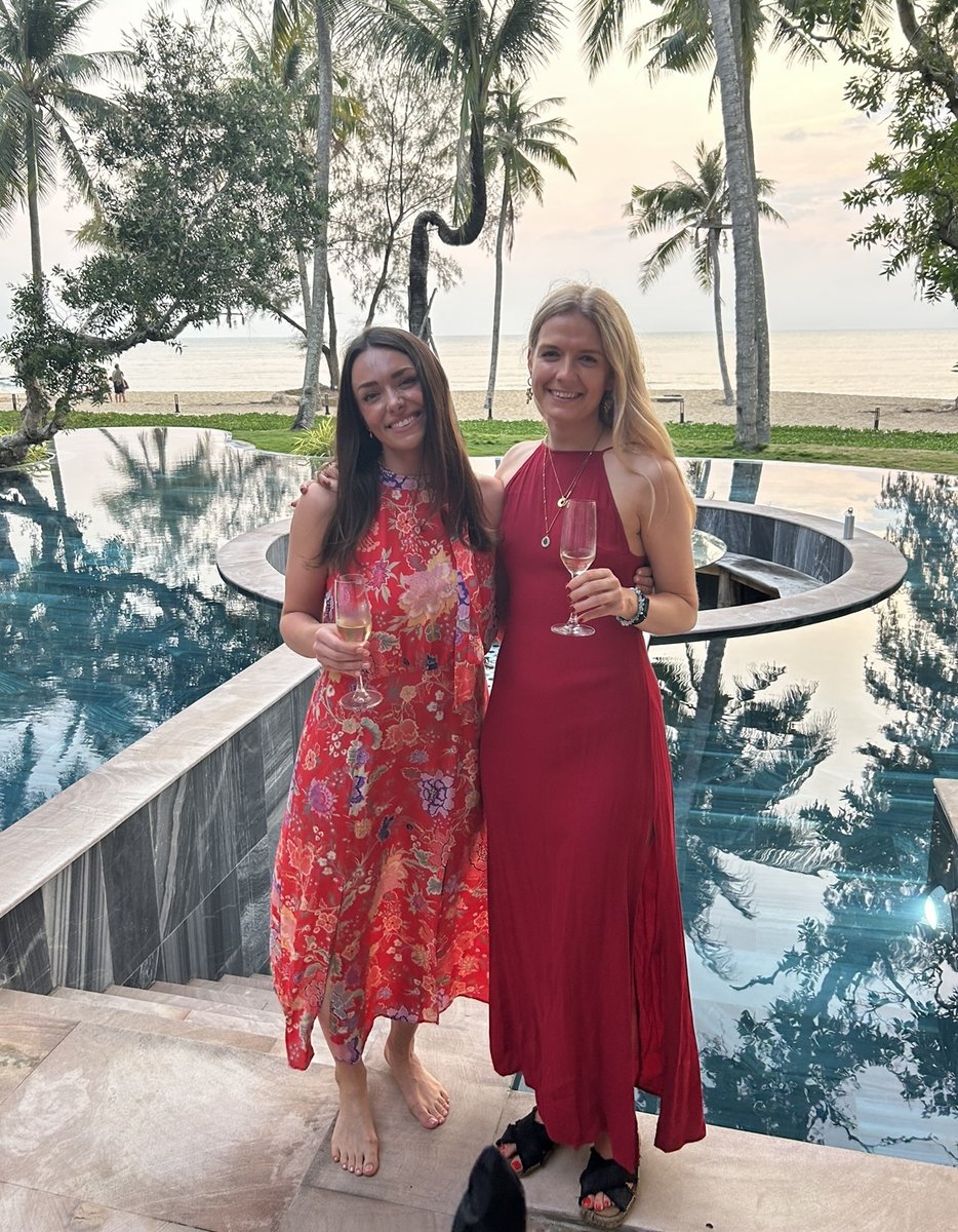 Rixo Red Silk Valerie dress