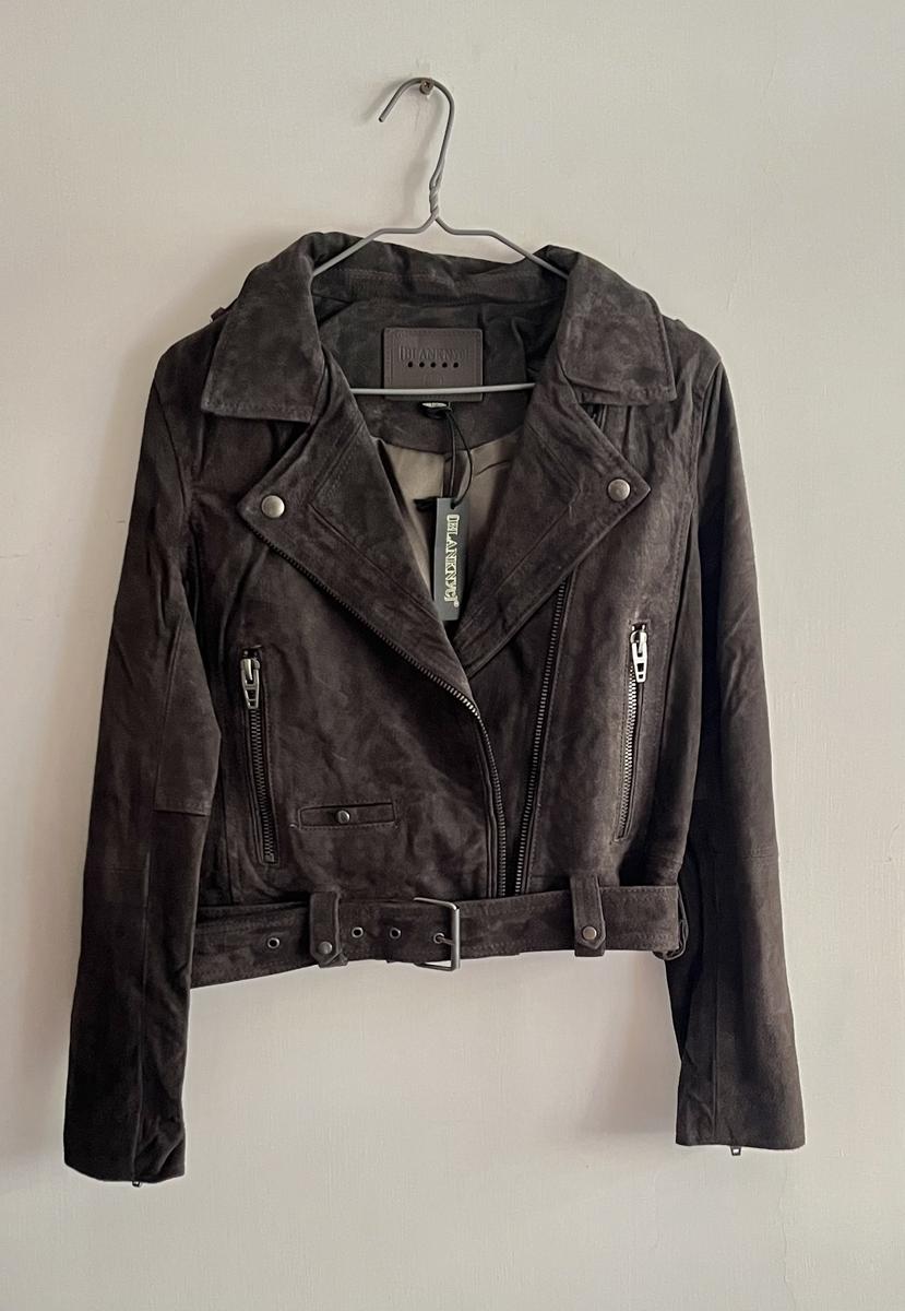 Blank NYC suede moto jacket