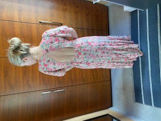 &Other Stories tiered floral dress
