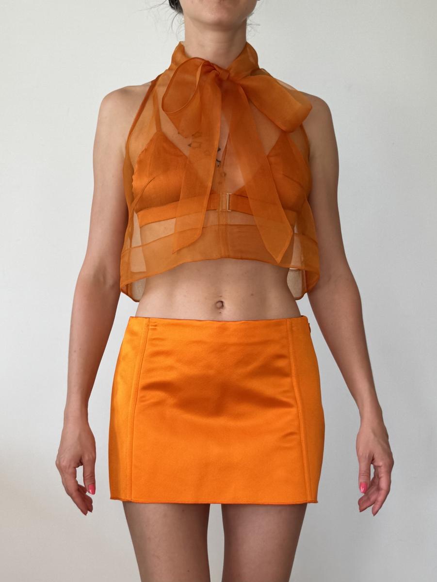 ORGANZA CROP TOP