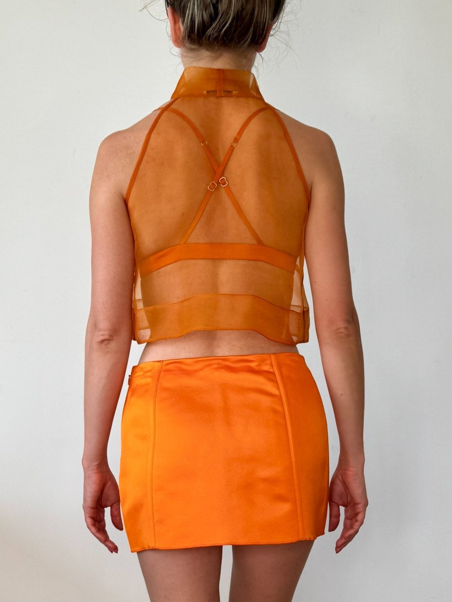 ORGANZA CROP TOP