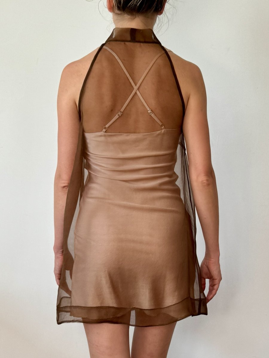ORGANZA BOW DRESS