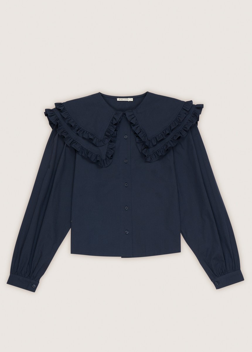 Oversized Collar Blouse
