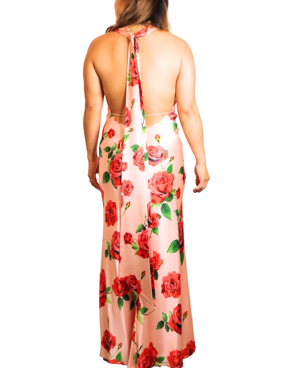 Sau Lee Presley Satin Gown