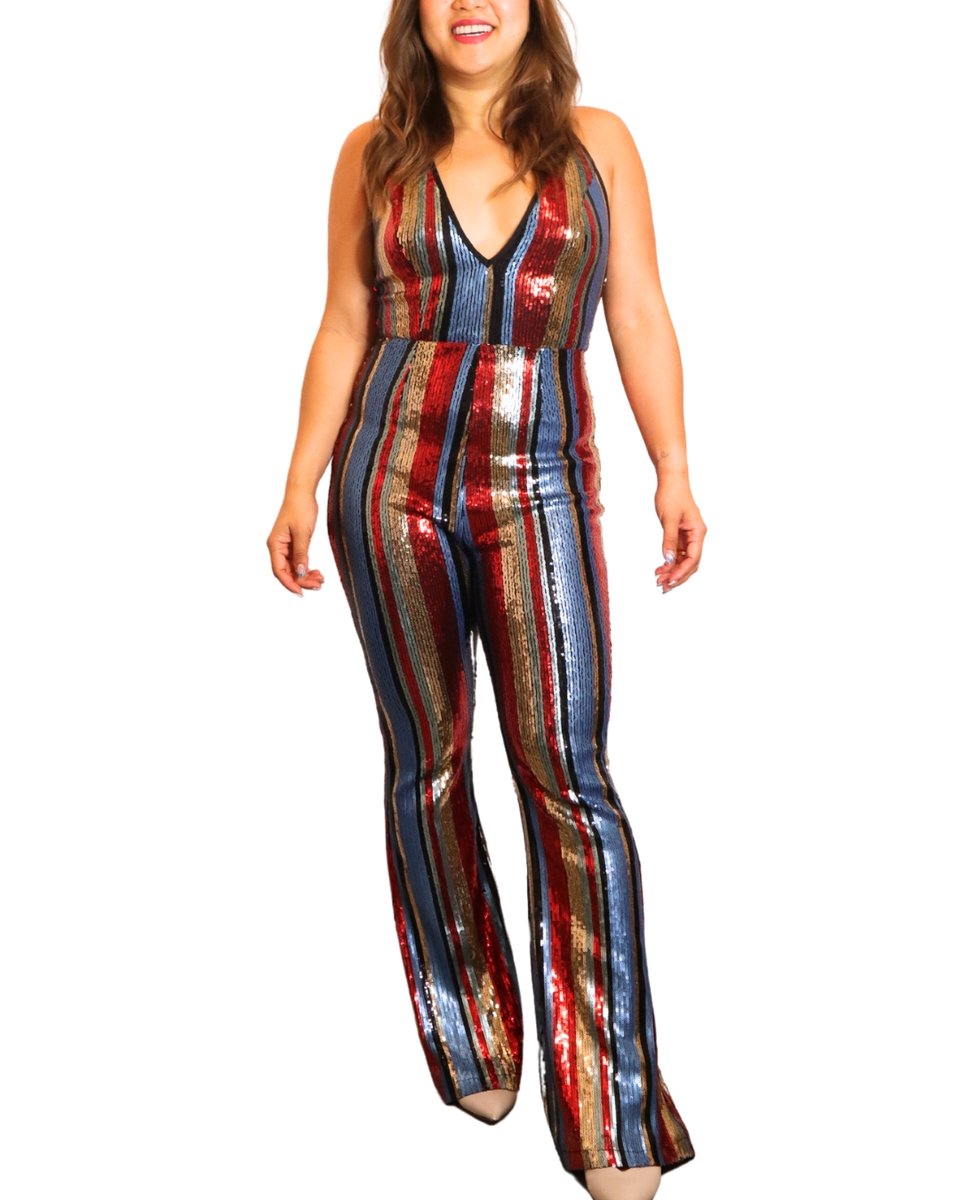Sequined Jumpsuit